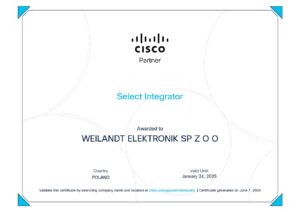 Weilandt Elektronik Cisco Select Integrator